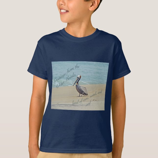 Hälsning från Banker OBX NC T-shirt (Framsida)