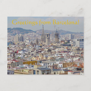 Hälsning från Barcelona! Vykort