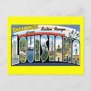 Hälsning från Baton Rouge, Louisiana Vykort
