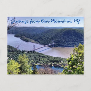Hälsning från Bear Mountain Vykort