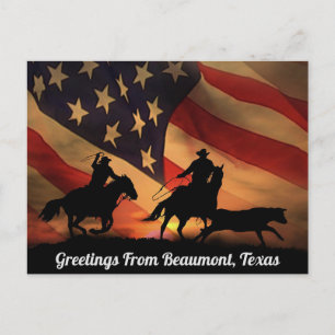 Hälsning från Beaumont, Texas vykort