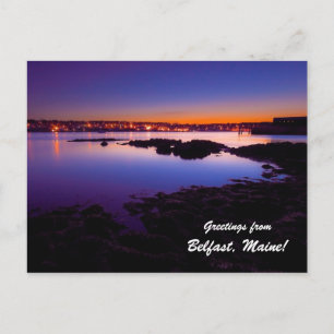 Hälsning från Belfast Maine! Vykort