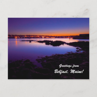 Hälsning från Belfast Maine! Vykort