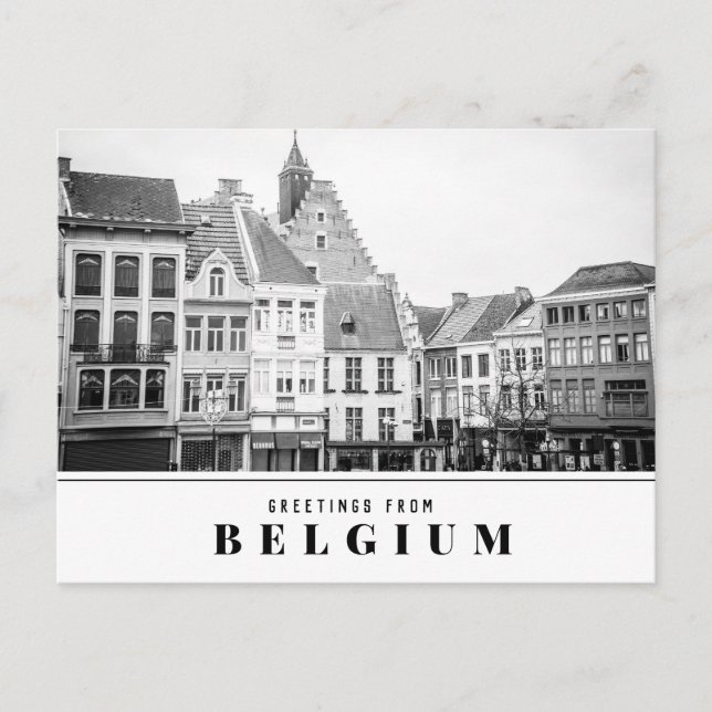 Hälsning från Belgien Vykort (Framsida)