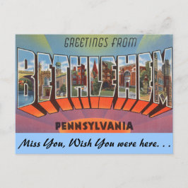 Hälsning från Betlehem Vykort