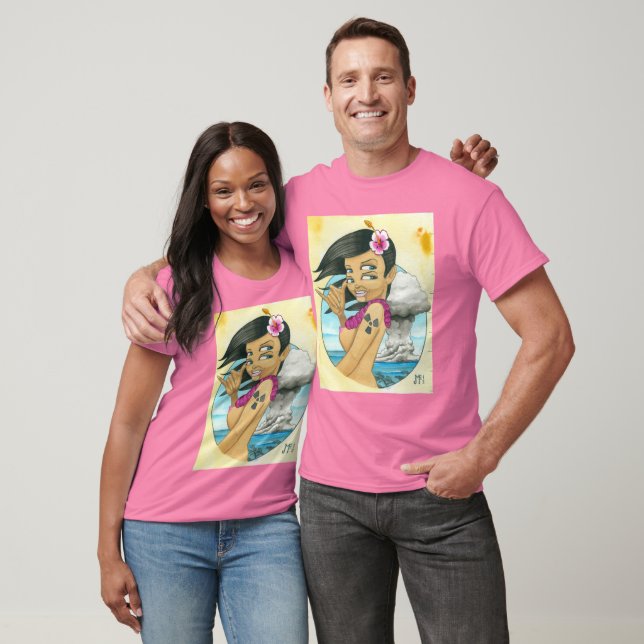 "Hälsning från Bikini Afee!" T-shirt (Unisex)
