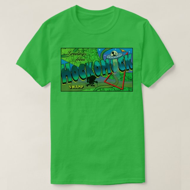 Hälsning från bocksvamp t shirt (Design framsida)