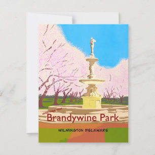 Hälsning från Brandywine Park Vykort