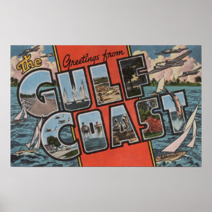 Hälsning från Bukt Kusten Poster