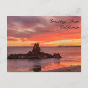 Hälsning från California Beach vykort