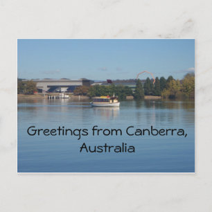 Hälsning från Canberra, Australien Vykort