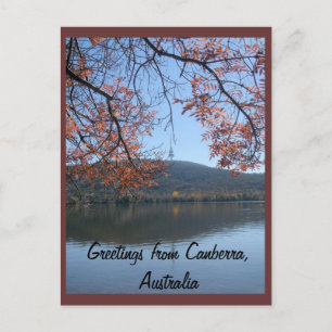 Hälsning från Canberra, Australien Vykort