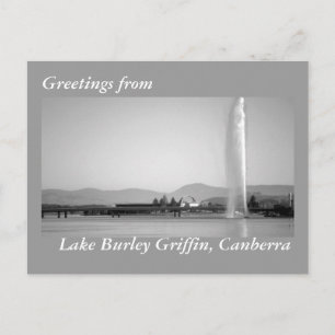 Hälsning från Canberra-vykort Vykort