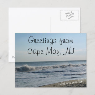 Hälsning från Cape May, NJ Vykort
