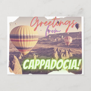 Hälsning från Cappadocia Turkiet Vykort