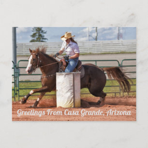 Hälsning från Casa Grande, Arizona vykort