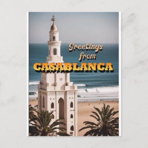 Hälsning från Casablanca Vykort