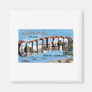 Hälsning från Charleston, SC Magnet