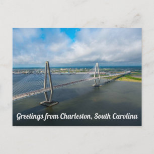 Hälsning från Charleston, South Carolina Postcard Vykort