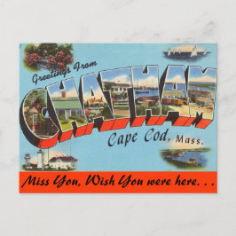 Hälsning från Chatham, Cape Cod Vykort
