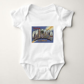 Hälsning från Chicago Large Brev vintage Tema Tröja