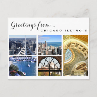 Hälsning från Chicago Vykort