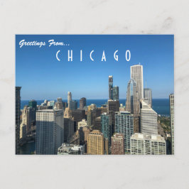 Hälsning från Chicagovykort Vykort