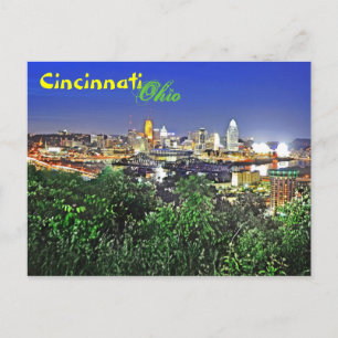 Hälsning från Cincinnati, Ohio! Vykort