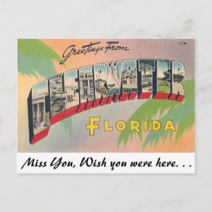 Hälsning från Clearwater, Florida Vykort