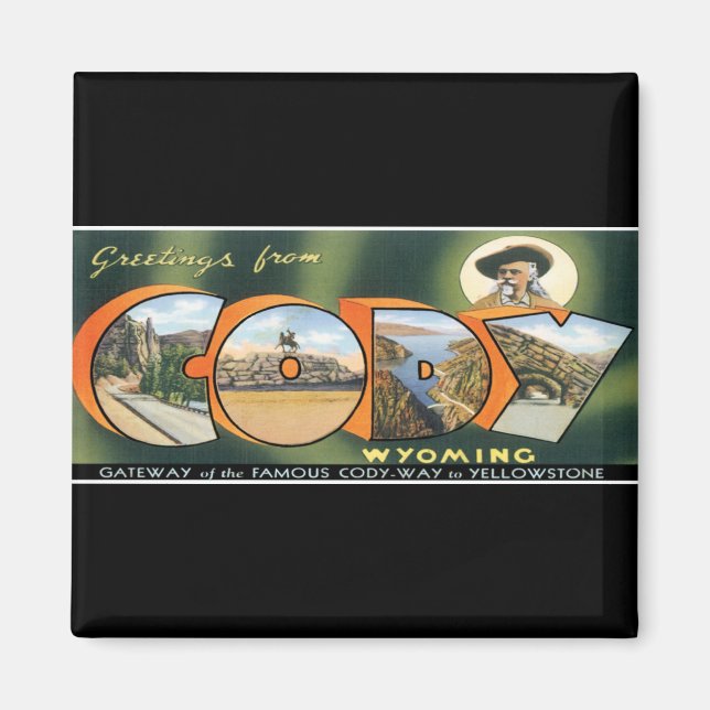 Hälsning från Cody Magnet (Framsidan)