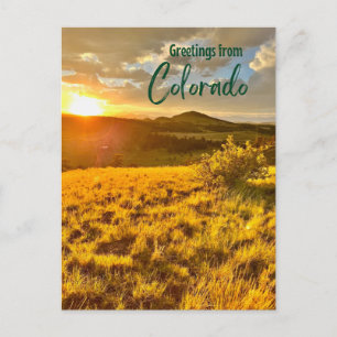 Hälsning från Colorado Postcard Vykort