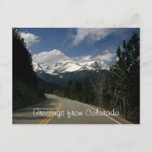 Hälsning från Colorado Postcard Vykort