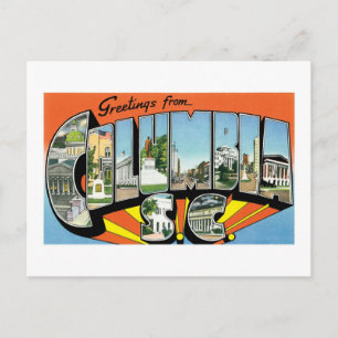 Hälsning från Columbia, South Carolina! Vykort