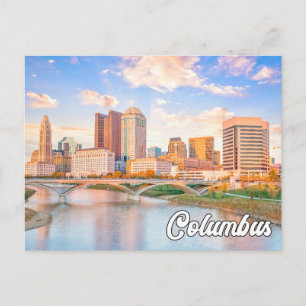 Hälsning från Columbus, Ohio, Förenta staterna Vykort