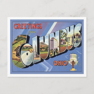 Hälsning från Columbus Ohio Vykort