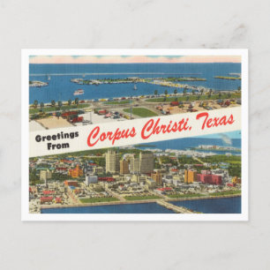 Hälsning från Corpus Christi, Texas Travel Vykort