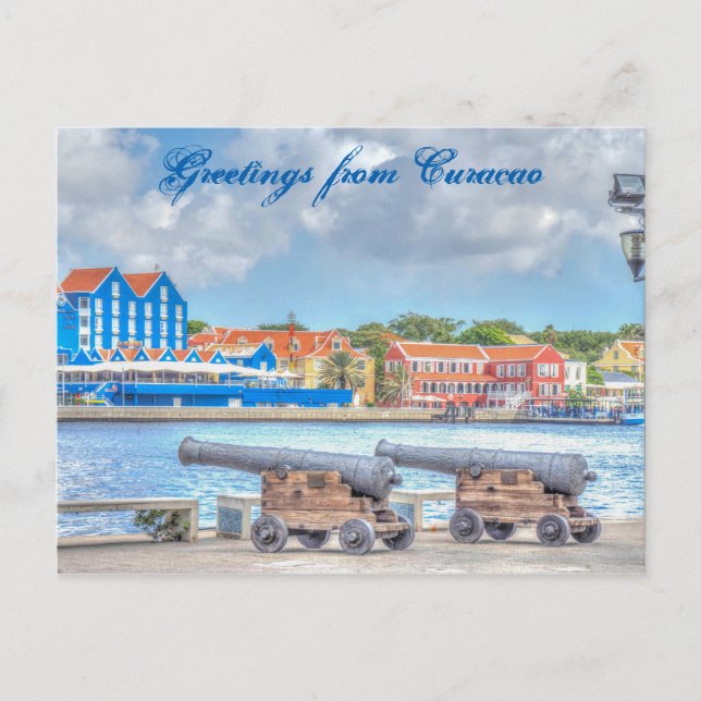 Hälsning från Curacao Vykort (Framsida)