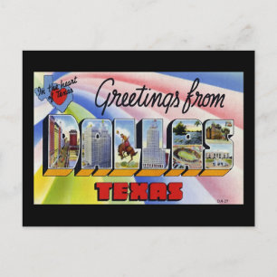Hälsning från Dallas Texas Vykort