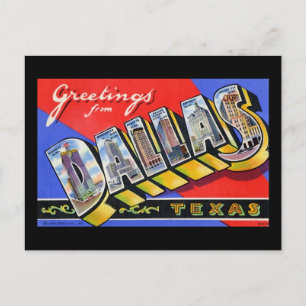 Hälsning från Dallas Texas Vykort