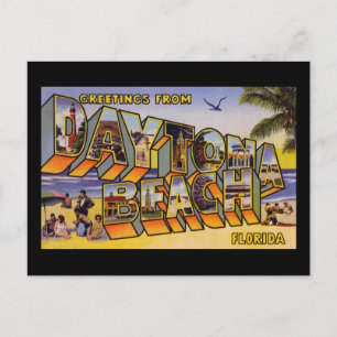 Hälsning från Daytona Beach Florida Vykort