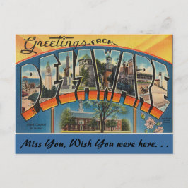 Hälsning från Delaware Vykort
