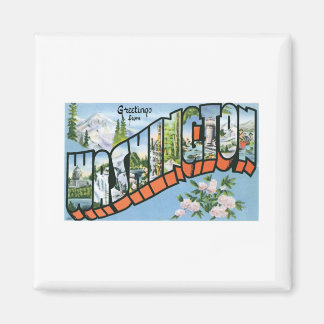 Hälsning från delstaten Washington Magnet