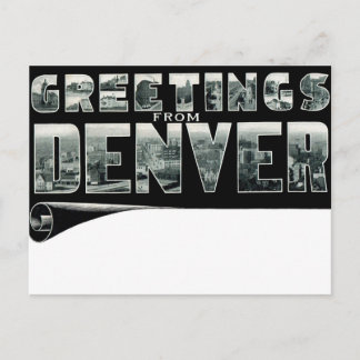Hälsning från DENVER-vykort Vykort