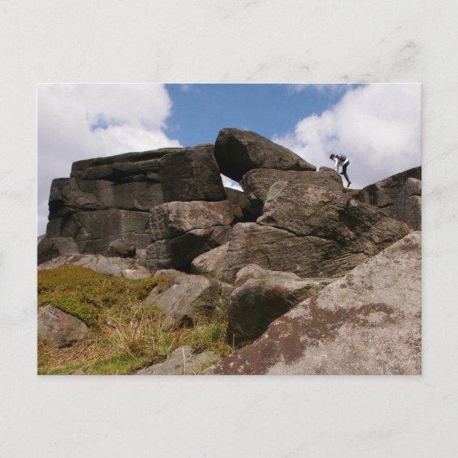 hälsning från derbyshire vykort (Framsida)