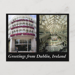 Hälsning från Dublin Ireland Vykort