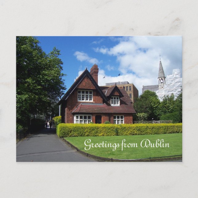 Hälsning från Dublin Vykort (Framsida)