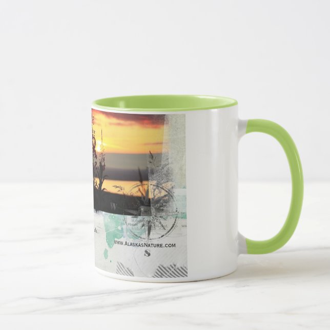 Hälsning från Eagle River, Alaska Mugg (Höger)