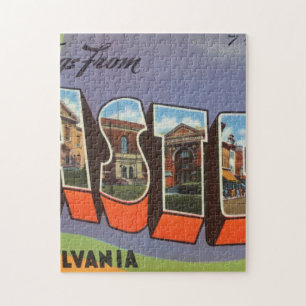 Hälsning från Easton, Pennsylvania Pussel