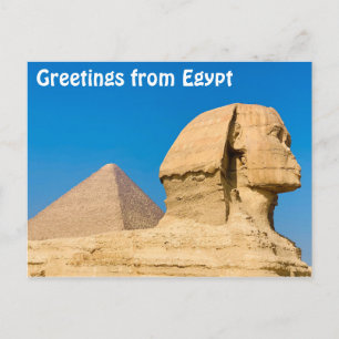 Hälsning från Egypten Vykort