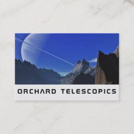 Hälsning från en annan värld visitkort